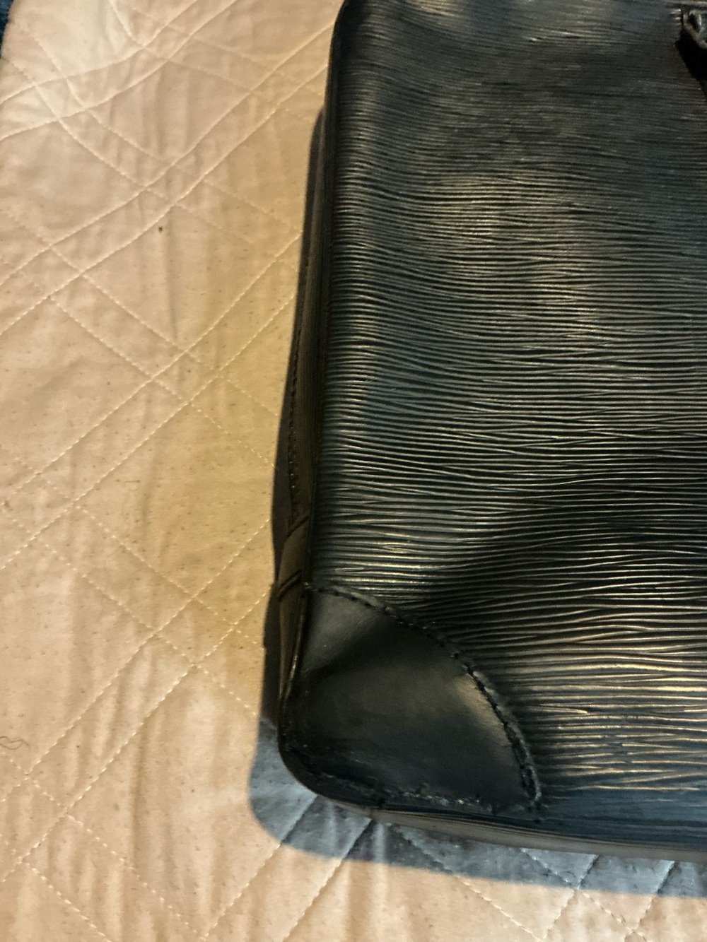 Louis Vuitton Porte-Documents Briefcase – Black Epi Leather | Vintage 👀 - Picture 7 of 15